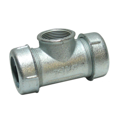 AGA Тройник зажимной TK 1 1/4" (внутр.резьба)