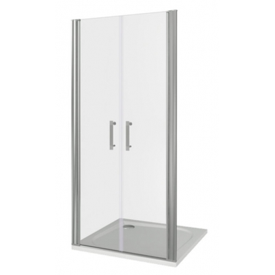 Душ.ограждение MOKKA SD- 80-С-WE(L/R) Прямое 800х1850ст.Прозр 5мм,с магн.профилем(б/поддона и слива) (бок.ч SP НЕ ПОДХОДИТ)