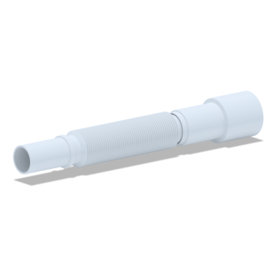 K306 Гофра Ани 32*40/50 без гайки, L351-761мм