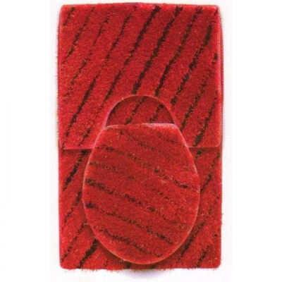 Коврик д/ванны 3 предм. ZALEL LUX CARPET SERIES 50х80 бордовый