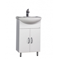 Подстолье "Сити-50" (белый) 2 двери под умыв. "Ладога - 50" 470х800х283