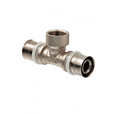 Тройник пресс 20*1/2*20 ц/г/ц VALTEС (VTm.232)