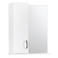 Зеркало-шкаф "Весна 50" левый (белый) 500*676*190 Зеркало-шкаф "Весна 50" левый (белый) 500*676*190