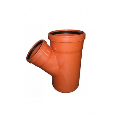 200 тройник на 160 угол 45 наруж.