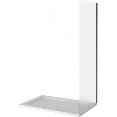 Боковая часть LATTE SP-80-G-WE стекло ГРЕЙП 5мм