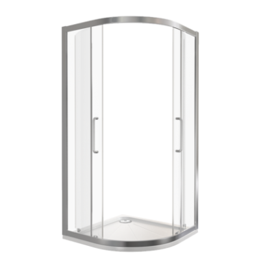 Душ.ограждение NEO R- 80-C-CH стекло Прозрачное 5 мм (без поддона и автослива)