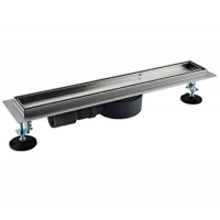 G88007-4 Трап-лоток GAPPO нерж 70*800мм (горизонтальный выпуск) сухой затвор и гидрозатвор