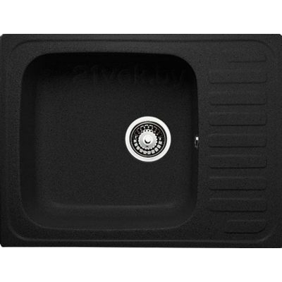 Мойка GRANICOM G-007 (560*445мм), 1 чаша+ крыло (антрацит)