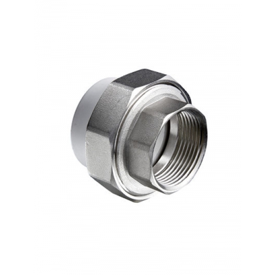 Муфта комб. разъемная, гайка 25х3/4'' PP-R VALTEC (VTр.762)
