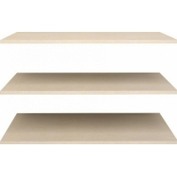 Прихожая Оскар 7А Полки к пеналу (3шт) Дуб сонома (1место) АВ51