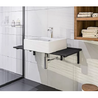 Столешница глянцевая 800*470*12 Черная BAS Столешница глянцевая 800*470*12 Черная BAS