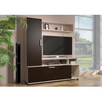 Тумба под TV-2 А Фасад венге/каркас Дуб молочн. 1,3х1,445х0,386м (разм. под ТВ 0,96х0,66м) (3м) АЕ-89 Тумба под TV-2 А Фасад венге/каркас Дуб молочн. 1,3х1,445х0,386м (разм. под ТВ 0,96х0,66м) (3м) АЕ-89