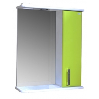 Зеркало-шкаф "Марта-55" правый (Лайм) 550*725*180