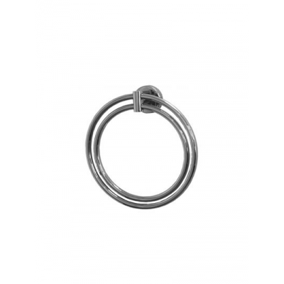 1704-1/L Держатель для полотенца кольцо двойное хром 1704-1/L Держатель для полотенца кольцо двойное хром