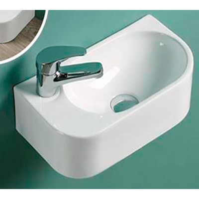 800-78204L Фигурный умывальник MELANA