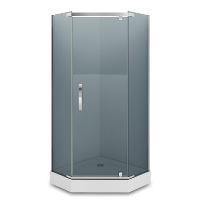 Душевое ограждение ALEX BAITLER AB245-90 (90*90*200) стекло тонированное 8 мм