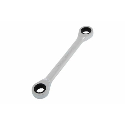 Ключ накидной трещоточный ТУНДРА, CrV, полированный, 72 зуба, 16 х 17 мм 2354092