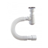 М-32020 Сифон бутылочный ОРИО 1 1/4" х 32 "ЧИК - ум. бут" , с гиб трубой 32х40/50 дл.650 М-32020 Сифон бутылочный ОРИО 1 1/4" х 32 "ЧИК - ум. бут" , с гиб трубой 32х40/50 дл.650