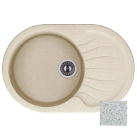 Мойка GRANICOM NOVELL Изабелла 745*505 мм (серый) (без сифона)