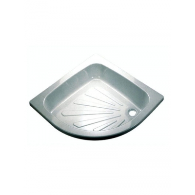 Поддон душевой стальной эмалированный полукруг 90*90*16 Поддон душевой стальной эмалированный полукруг 90*90*16