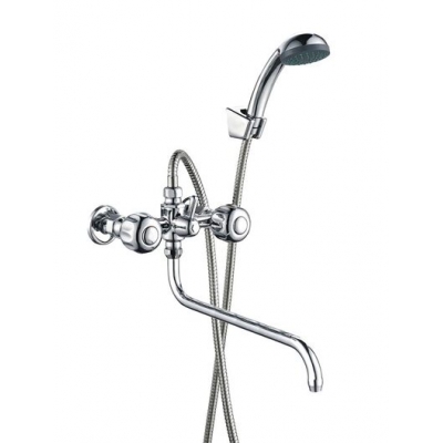 Смеситель Ванна 1/2 м/к (сборный) ПСМ-150-К/30 Тыква СТАНДАРТ-Б тип См-ВУДРНШлР