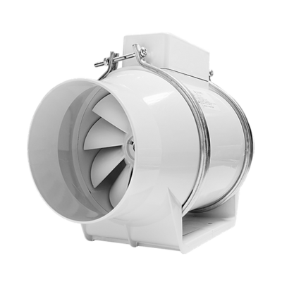Вентилятор DOSPEL TURBO 125 (канальный, двухскор, расход воздуха 195-240 м3, подшипник) (007-0406 / 007-0406R)