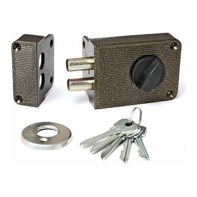 Замок накладной ЗН1-3 бронза (Зенит)