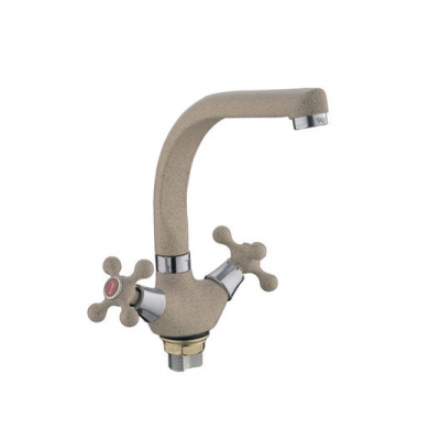 5408-21 Смеситель Кухня Frap 1/2 м/к на гайке (бежевый) 5408-21 Смеситель Кухня Frap 1/2 м/к на гайке (бежевый)