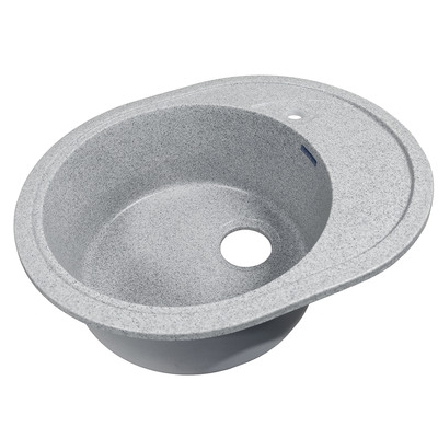 Мойка GRANICOM G-020 (570*460мм), 1 чаша+ крыло овал (дакар)