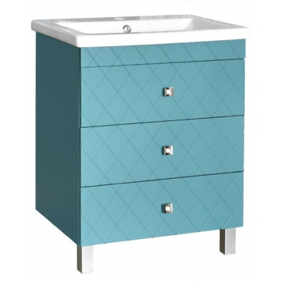 Подстолье "Аквамарин-60" (Софт Бриз) 3 ящика под умыв. "Como-60" 600х780х430 Подстолье "Аквамарин-60" (Софт Бриз) 3 ящика под умыв. "Como-60" 600х780х430