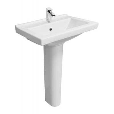 Умывальник-тюльпан "Визит - 55,5" белый, с отв. пьед. Визит (г.Воротынск)