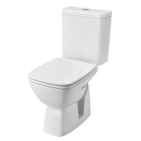 Унитаз-компакт "Нео Лайт" (кос. вып., с 2-кн. арм., нижн. подв., сиденье дюро&soft-close)