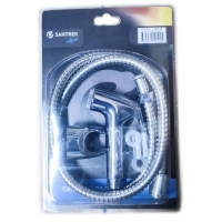 Гигиенический набор SANTREK AQUA (рег.№468190) Арт.08 на блистере (лейка гигиеническая, шланг душевой, держатель лейки)