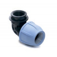 Колено 50х1" гайка ПЭ РОСТУРПЛАСТ Колено 50х1" гайка ПЭ РОСТУРПЛАСТ