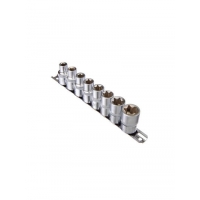 Набор головок ЕРМАК 8 предм "TORX" 1/2" Е10-Е11-Е12-Е14-Е16-Е18-Е20-Е24 736-150 Набор головок ЕРМАК 8 предм "TORX" 1/2" Е10-Е11-Е12-Е14-Е16-Е18-Е20-Е24 736-150