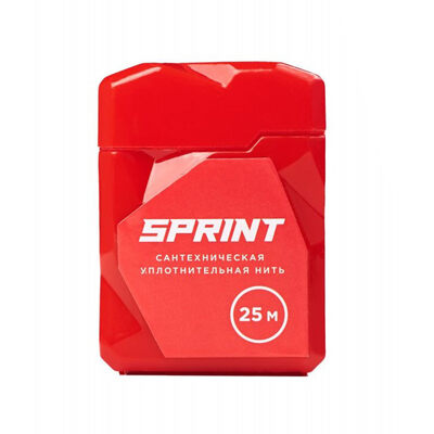 Нить уплотнительная Sprint 25м (вода, газ, сжатый воздух) Нить уплотнительная Sprint 25м (вода, газ, сжатый воздух)