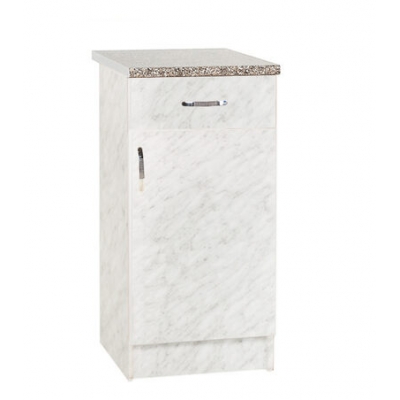 Рабочий стол 50 цвет карара (1ящик) ,стол. ГРАНИТ (ЛДСП)