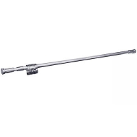 Карниз д/ванной хром 110х200см ZALEL d=22