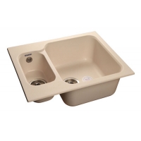 Мойка GRANFEST GF-S615К 2 чаши 615х500 мм (белый)