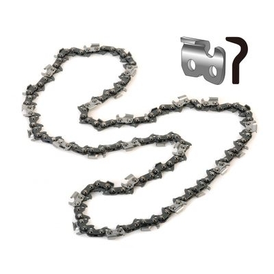 SC32513CRT-72 Цепь Sturm! 72 звеньа, паз 0,050", шаг0,325", КРУГЛЫЙ ХРОМИРОВАННЫЙ, КАЛЕНЫЙ зуб