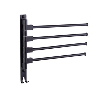 5514/L Вешалка поворотная д/ван ком 4-я с двойным крючком (черный) 5514/L Вешалка поворотная д/ван ком 4-я с двойным крючком (черный)