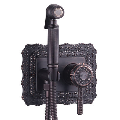 6619ORB Жасмин Смеситель с гигиен. душем, встраиваемый, черная бронза LEMARK 6619ORB Жасмин Смеситель с гигиен. душем, встраиваемый, черная бронза LEMARK