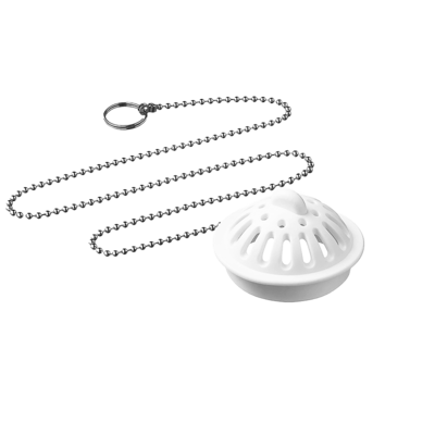 А-4078-1 Ситечко-пробка для раковин и ванн диаметром 40 мм с латунной цепочкой 50 см