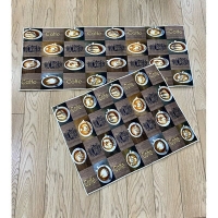 Коврик д/ванны 2 предм. ZALEL KITCHEN 50*120+60*80 Кухня, в ассортименте