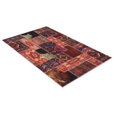 Коврик придверный влаговпитывающий SHAHINTEX DIGITAL PRINT 50х80 "Пэчворк" (08)