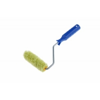 Мини-валик ТУНДРА, полиакрил, 100 мм, рукоятка d=6 мм, D=15 мм, ворс 12 мм, зеленый 2840586 Мини-валик ТУНДРА, полиакрил, 100 мм, рукоятка d=6 мм, D=15 мм, ворс 12 мм, зеленый 2840586