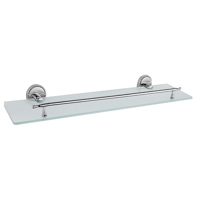 1907/L Полка 1-ая хром/стекло