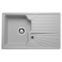 Мойка GRANICOM G-014 (780*490мм), 1 чаша+ крыло (серебристый) Мойка GRANICOM G-014 (780*490мм), 1 чаша+ крыло (серебристый)