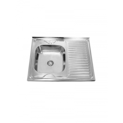 Мойка нерж 600х800 т.0,4 левая Китай