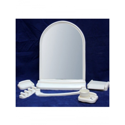 Набор д/ван ком с зерк арка бежевый